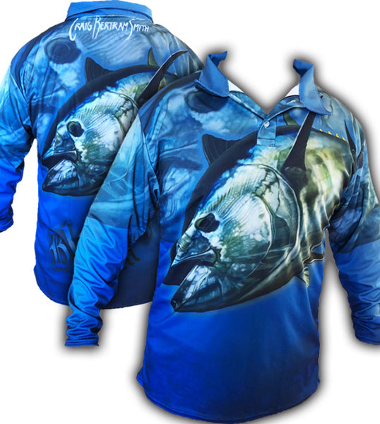 Bluefin Tuna Golf Long Sleeve Shirt