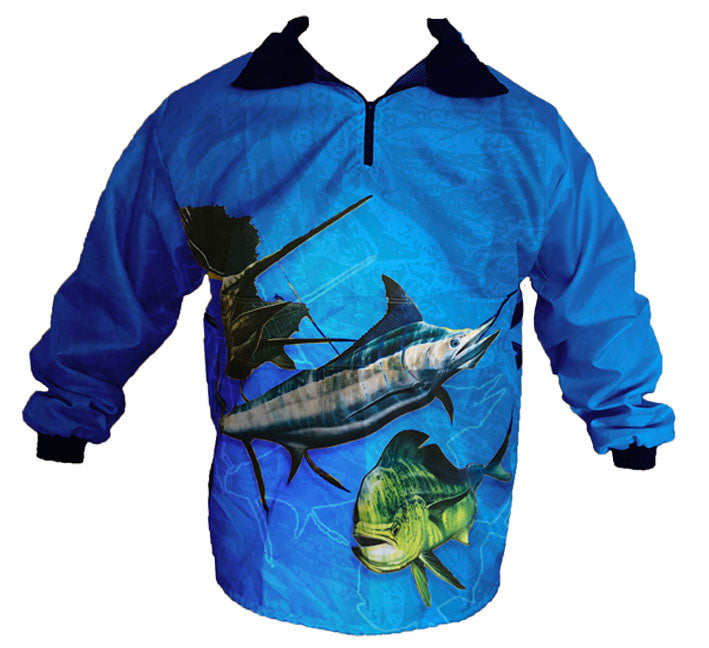 Dorado Marlin Sailfish Rain Jackets