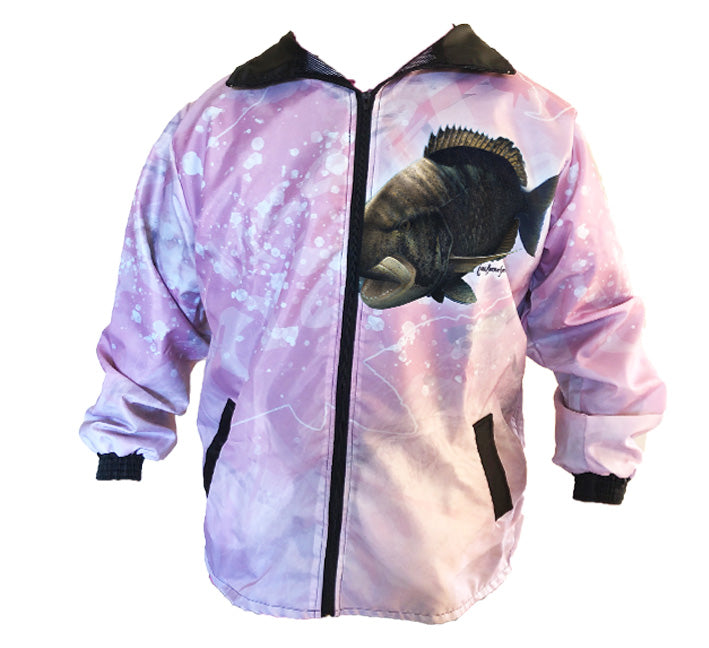 Musselcracker Pink Zip-Up Rain Jackets