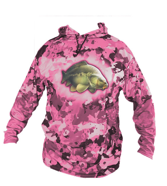 Carp Pink Hoodie Shirt