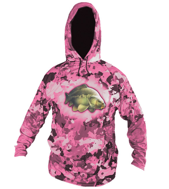 Carp Pink Hoodie Shirt