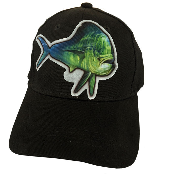 Black cap with dorado artwork