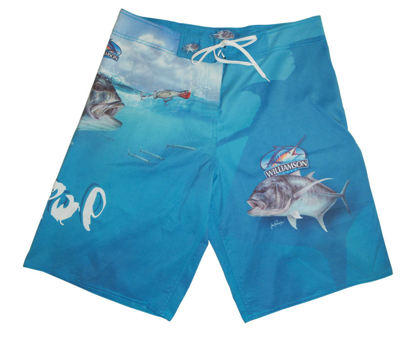 Iggy Pop Blue - Board Shorts