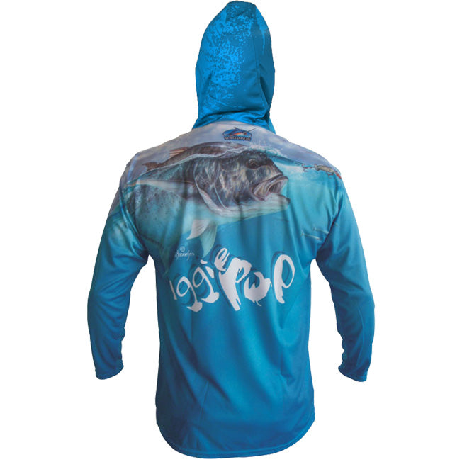 Iggy Pop Blue Hoodie Shirt