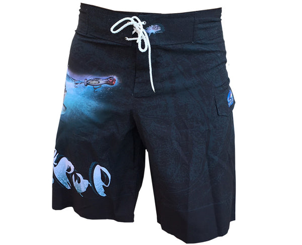 black board shorts with a GT it