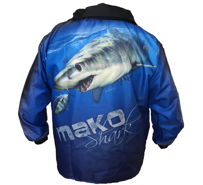 Mako Rain Jackets (Blue)