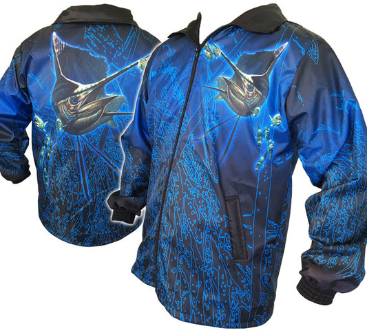 Sailfish Neon Zip-Up Rain Jackets