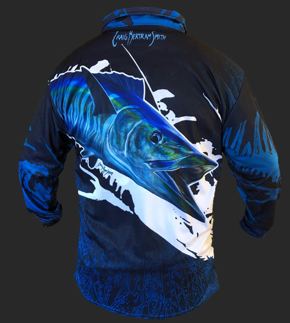 Wahoo Flash Golf Long Sleeve Shirt