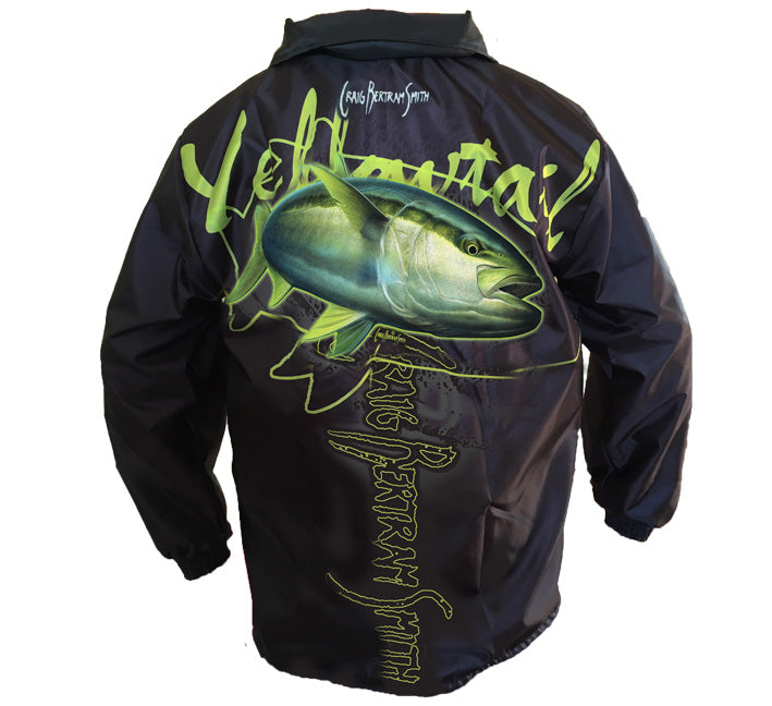Yellowtail Rain Jacket (Black)