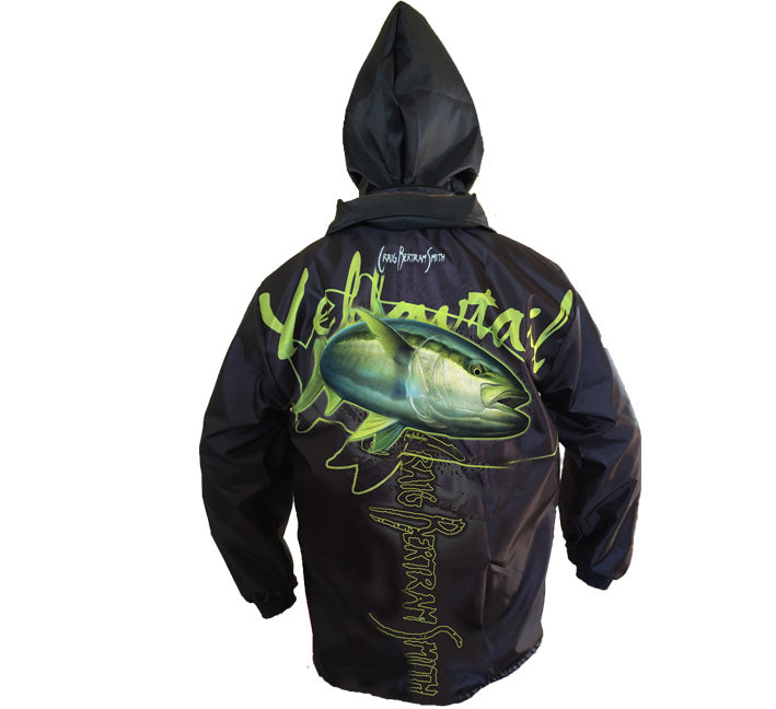 Yellowtail Rain Jacket (Black)