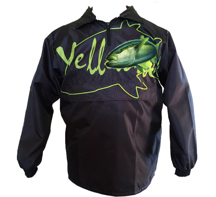 Yellowtail Rain Jacket (Black)