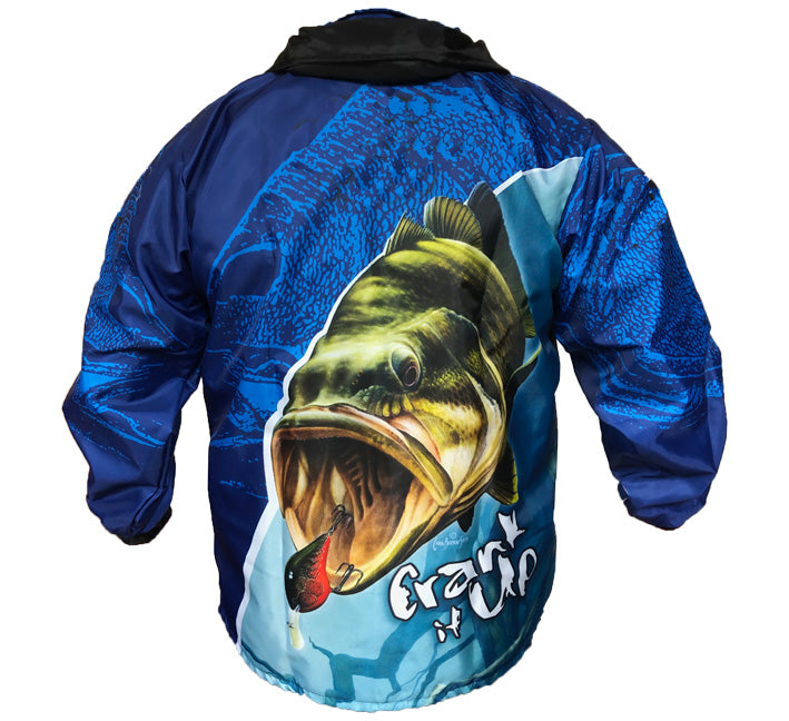 Crank it Up Blue Rain Jacket