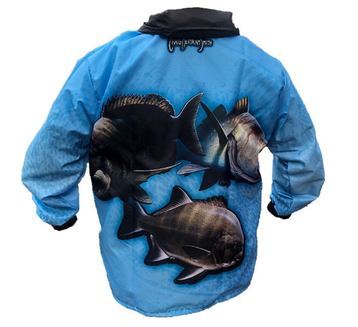Kob Cracker Galjoen Light Blue Rain Jackets