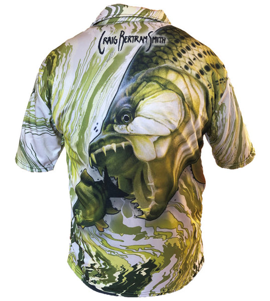 Tigerfish Camo Golf Short Sleeve Shirt