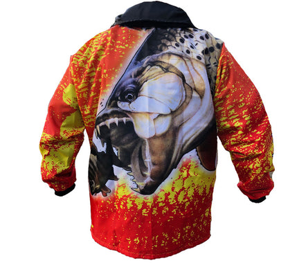 Tigerfish Orange Rain Jacket