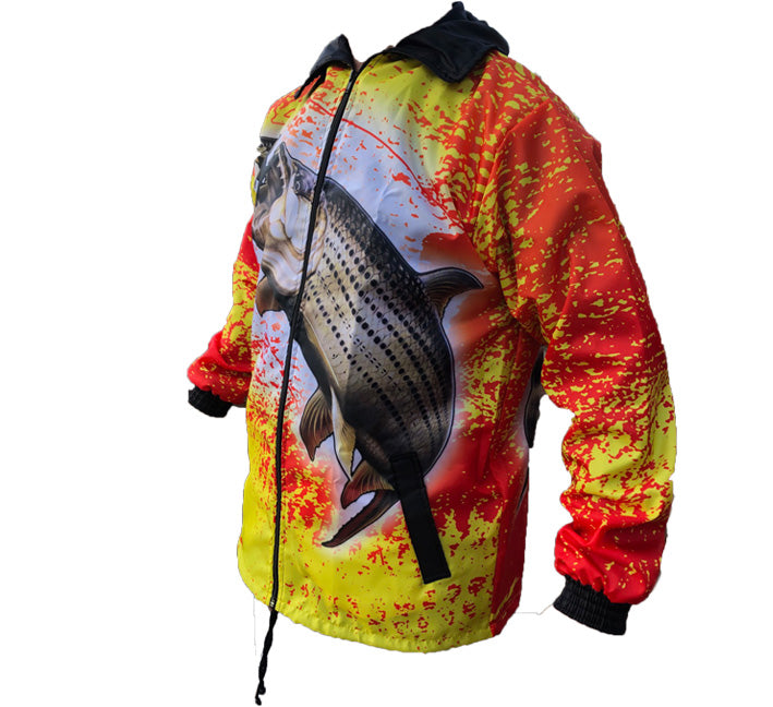 Tigerfish Orange Rain Jacket