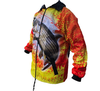 Tigerfish Orange Rain Jacket