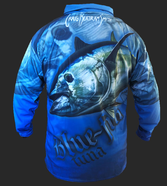 Bluefin Tuna Golf Long Sleeve Shirt