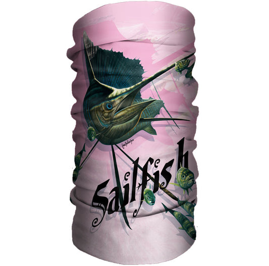 Sailfish Pink Face Mask