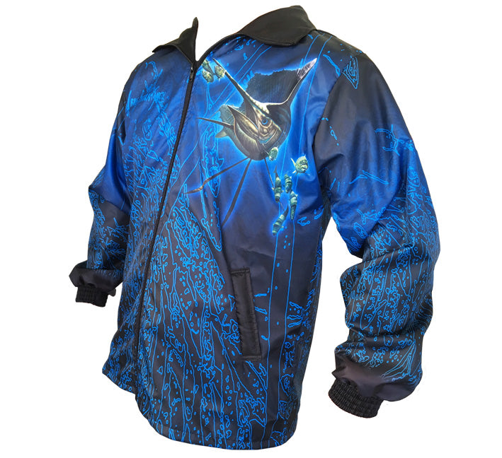 Sailfish Neon Zip-Up Rain Jackets