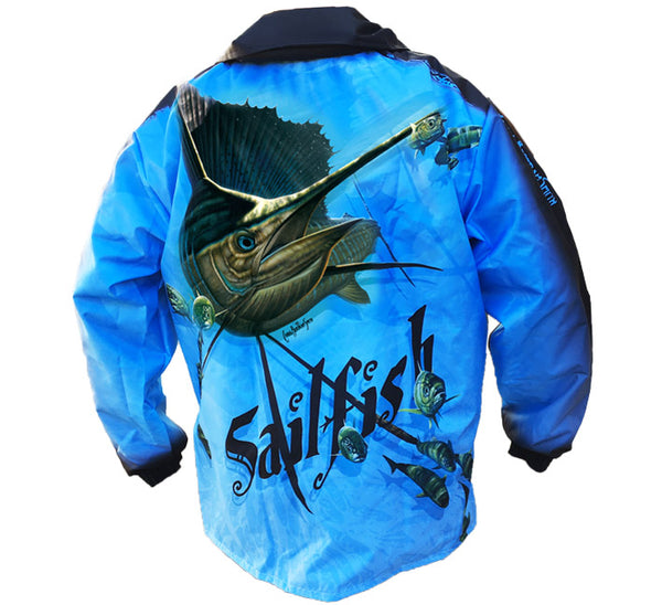 Sailfish Rain Jackets - Light Blue