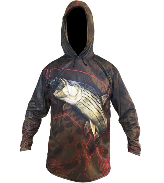 Tigerfish Hooded Long Sleeve Shirt
