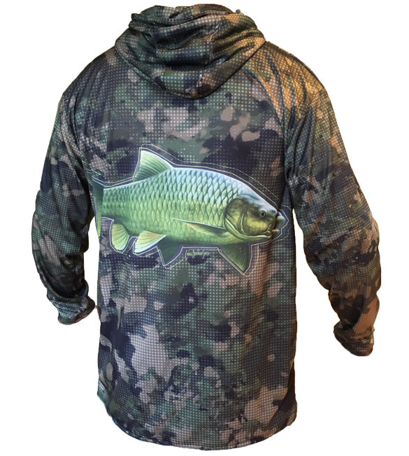 Smallmouth Yellow Camo Hoodie