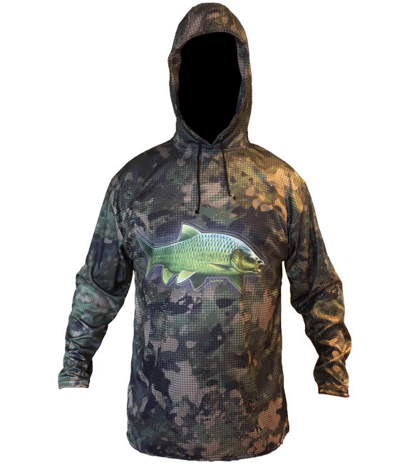 Smallmouth Yellow Camo Hoodie