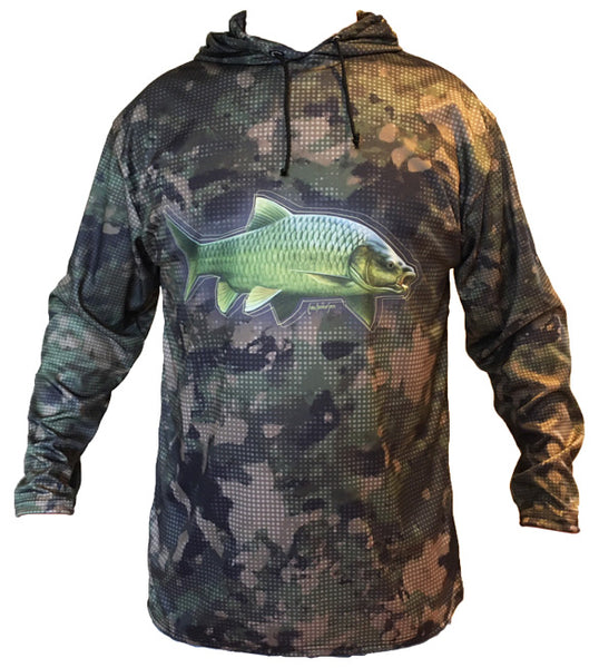 Smallmouth Yellow Camo Hoodie