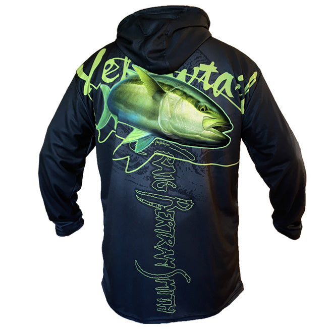 Yellowtail Black Hoodie Shirt