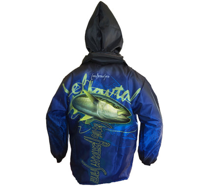 Yellowtail Rain Jacket (Blue)